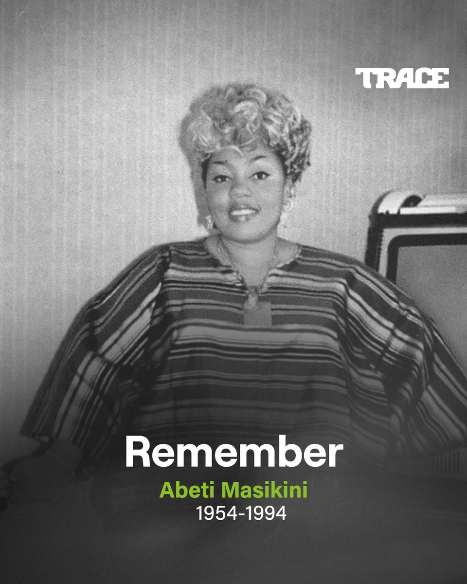 tracecongo's tweet image. Aujourd'hui marque 30 ans depuis que Abeti Masikini nous a quittée.

Quel reste votre titre préféré de la Tigresse aux Griffes d'Or ?

#PremierSurLesHits #TraceCongo #WeAreCongoleseMusic