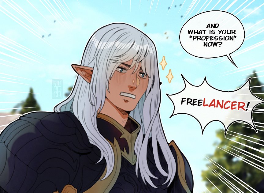 Estininen moments 🌿
it's canon in my head, you can't
convince me otherwise  #FFXIV #FFXIVART 