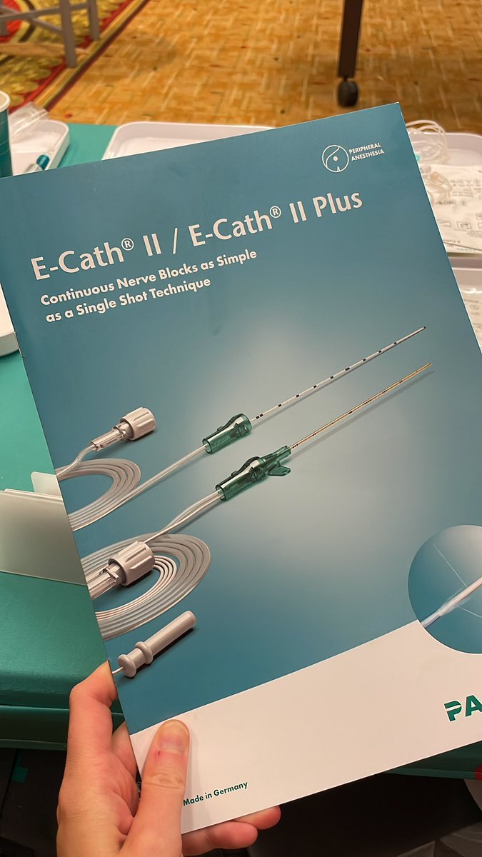 Welcome to #OAAM2024! 

Stop by to meet our newest team member, Daniel,  and demo the new E-Cath II from <a href="/Pajunk_Global/">Pajunk_Global</a> 💉