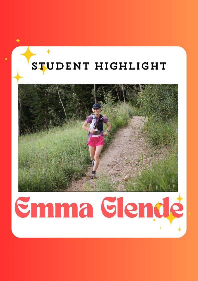 1. For her Professional Project, she's working with Sugar House Park to improve access and safety for pedestrians, cyclists, and transit riders. 
2. Emma loves running and recently finished her first 50K! She's currently training for the St. George marathon in October.