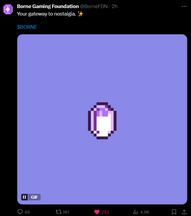 cagyjan1's tweet photo. Bullishhh $BORNE is coming! 

This token powers @spellborne and its own AVAX 🔺 chain.

Comment, like, retweet to get a free @grainglitchers character playable in game. https://t.co/T6al7Pp9qa