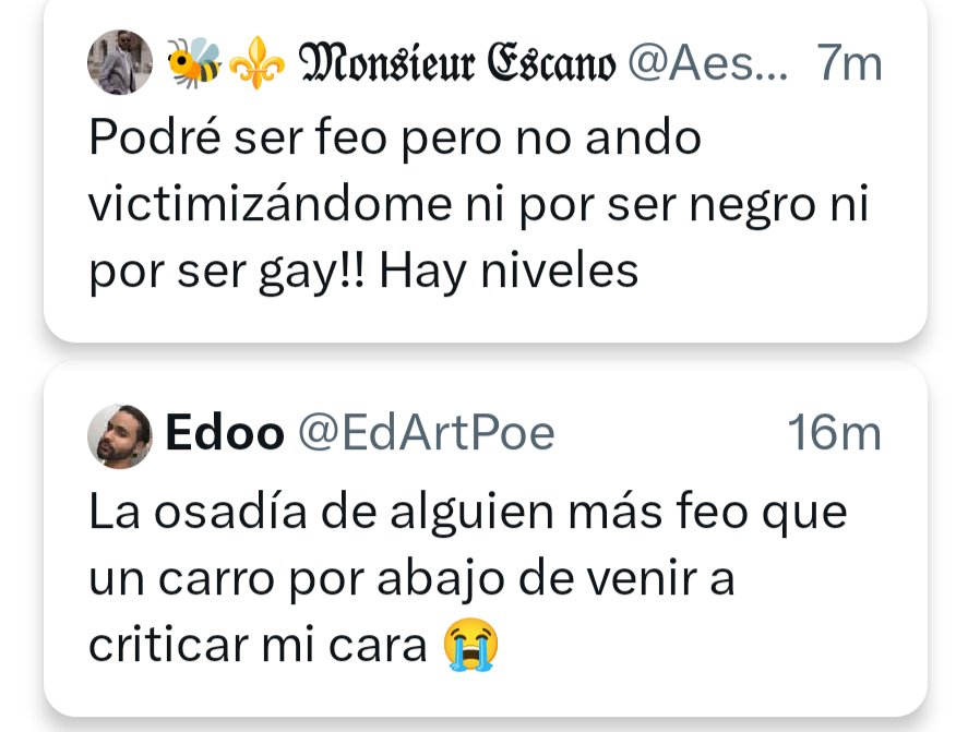 uniendotweets's tweet photo. Saludos buenas tardes,  señoritas @Aescano y @EdArtPoe favor no pelear 🤝 https://t.co/F0fASlTqFp
