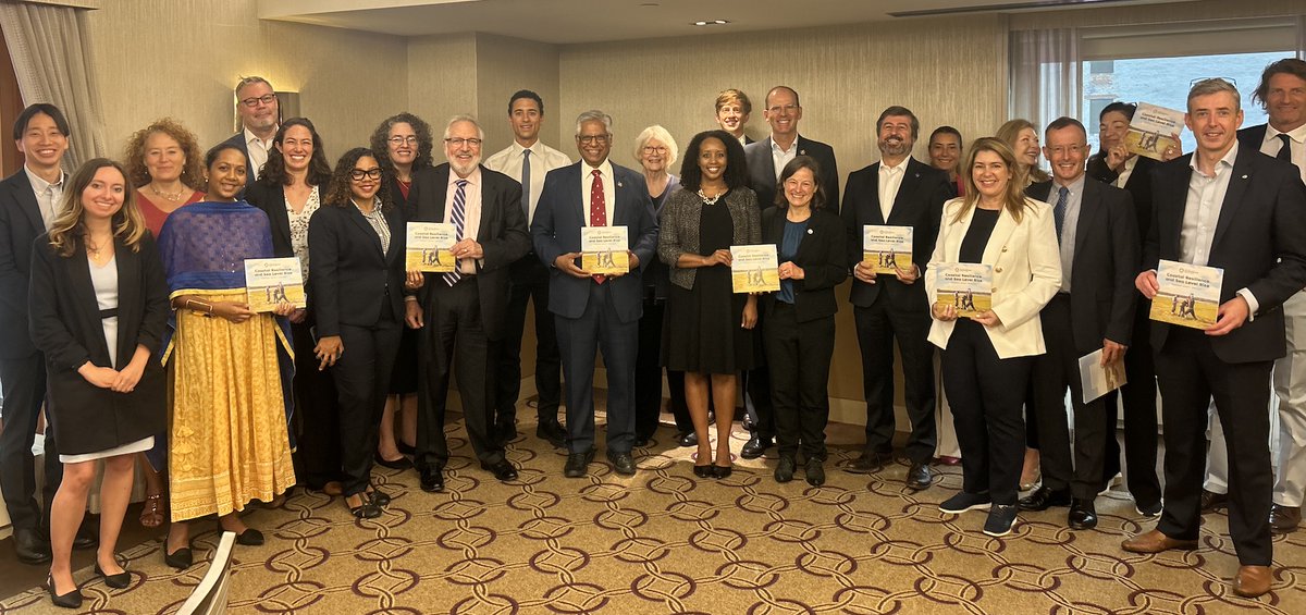 During #ClimateWeekNYC, #WHOI's Marine Policy Center released a special report on #CoastalResilience + #SeaLevelRise ahead of a <a href="/UN/">United Nations</a> High-Level Plenary.

<a href="/ResilientWdHole/">ResilientWoodsHole</a> is an important case study cited in the report.

📲 Learn more + download: go.whoi.edu/coastal-resili…