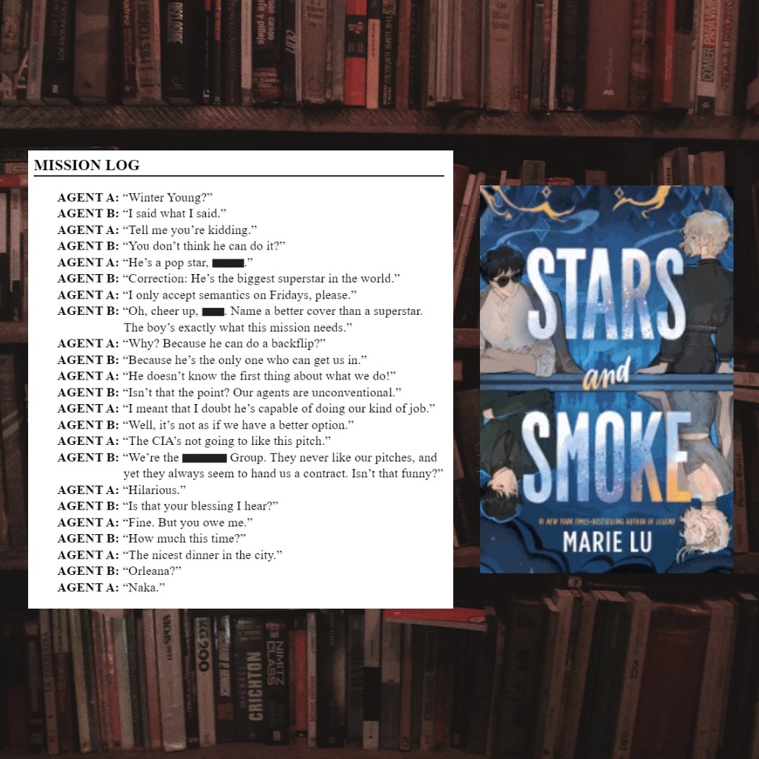 Willowridge HS Library (@thewhslibrary) on Twitter photo Nineteen-year-old international pop sensation Winter Young is recruited by a covert organization to take down a criminal tycoon. Available in print and on the <a href="/Sorareadingapp/">Sora, by OverDrive Education</a>.Â
<a href="/FBISD_Libraries/">FBISD Libraries</a>
<a href="/willowridge_hs/">Willowridge HS</a>
#FirstPageFriday
#TeensRead Nineteen-year-old international pop sensation Winter Young is recruited by a covert organization to take down a criminal tycoon. Available in print and on the <a href="/Sorareadingapp/">Sora, by OverDrive Education</a>.Â
<a href="/FBISD_Libraries/">FBISD Libraries</a>
<a href="/willowridge_hs/">Willowridge HS</a>
#FirstPageFriday
#TeensRead