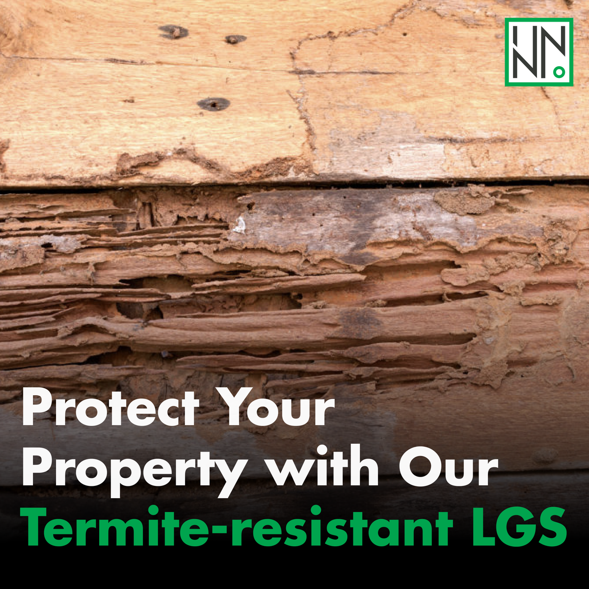 Termites cause billions in damage every year! 

Our light gauge steel requires minimal upkeep while offering exceptional termite resistance.🛡️

#InnoMetalStuds #SteelFramingSolutions #InnoAtNASDAQ #TermiteFree
