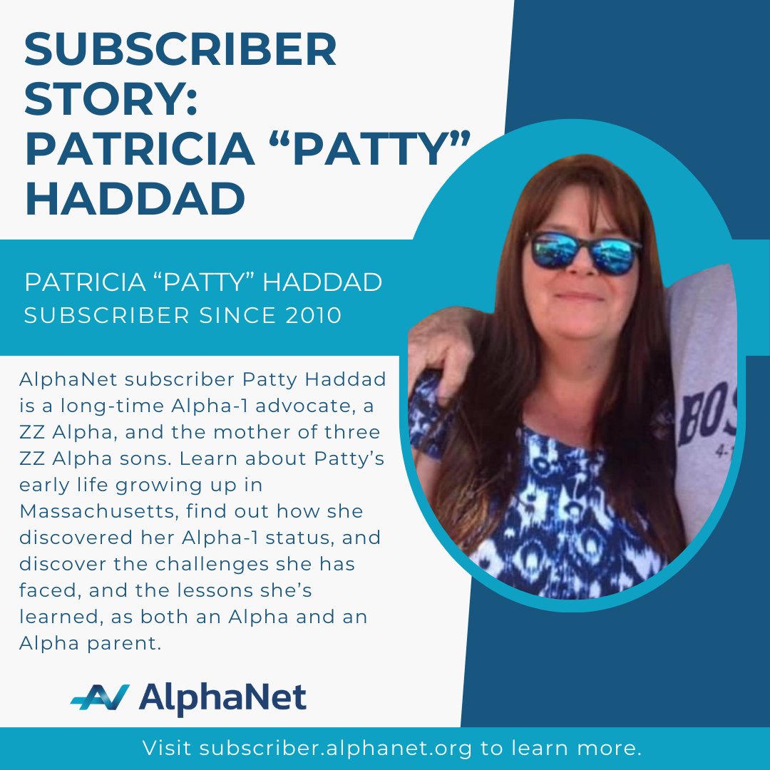 AlphaNet's tweet image. Learn more about AlphaNet subscriber Patty Haddad&apos;s experience as both an Alpha and an Alpha parent in our latest article, &quot;Subscriber Story: Patricia &quot;Patty&quot; Haddad&quot; now available on the Subscriber Portal. 

Visit the Subscriber Portal: subscriber.alphanet.org/s/story/a2SPV0…