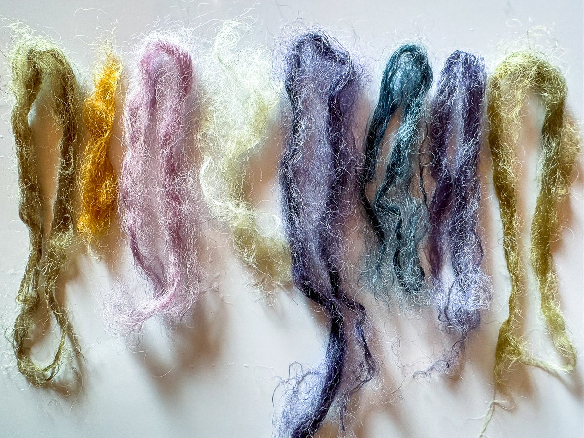 Sarah Lambert (@sarah_lambert7) on Twitter photo Had the best day leading an experimental dyeing workshop with <a href="/KParsons_Art/">Kathryn Parsons</a> - reflecting on the links between plants and place - using leaves, berries and seeds to create richly patterned fabrics and sumptuous colours of wool - surprise and delight all round!
<a href="/langdykeCT/">Langdyke Countryside Trust</a> Had the best day leading an experimental dyeing workshop with <a href="/KParsons_Art/">Kathryn Parsons</a> - reflecting on the links between plants and place - using leaves, berries and seeds to create richly patterned fabrics and sumptuous colours of wool - surprise and delight all round!
<a href="/langdykeCT/">Langdyke Countryside Trust</a>