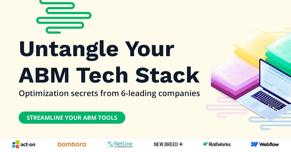 Turn your MarTech investments into ABM success stories! 

Our new partner guide with <a href="/RollWorks/">RollWorks</a> shows you the way. 

Discover how to optimize Your MarTech Mix: hubs.ly/Q02RlQFN0