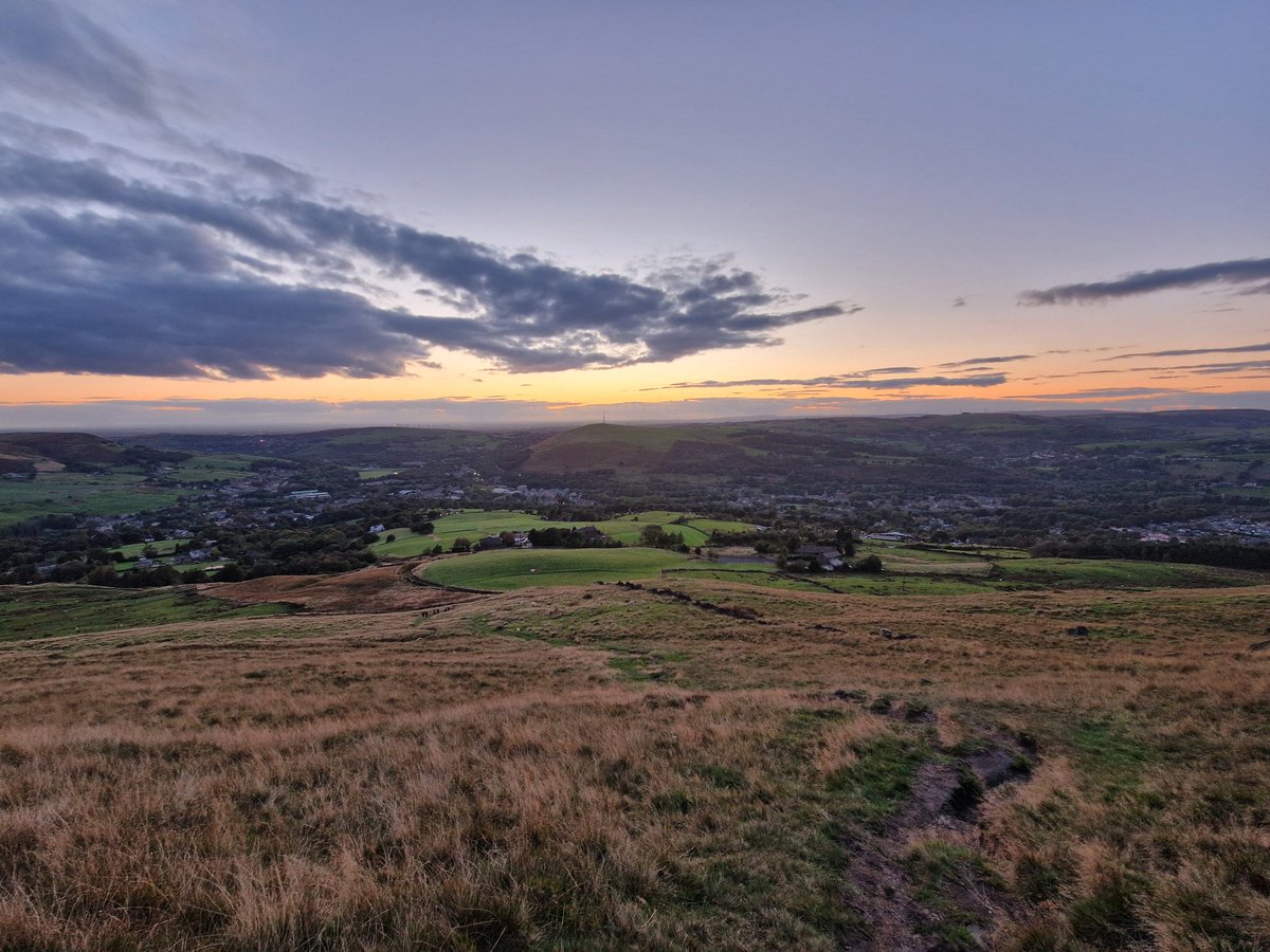Evening views in Saddleworth...