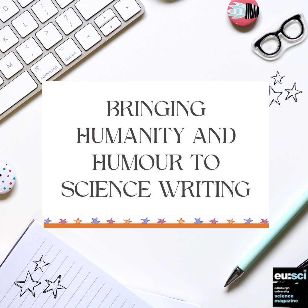 eusci's tweet image. 🥼Bringing humanity and humour to science writing

Kája Kubičková argues for a more humorous and transparent approach to scientific communication that celebrates humanity in science.🔭

Read #Issue32 online. Link in bio!🎧📖

#Science #ScienceWriting #scienceComm #scienceMedia