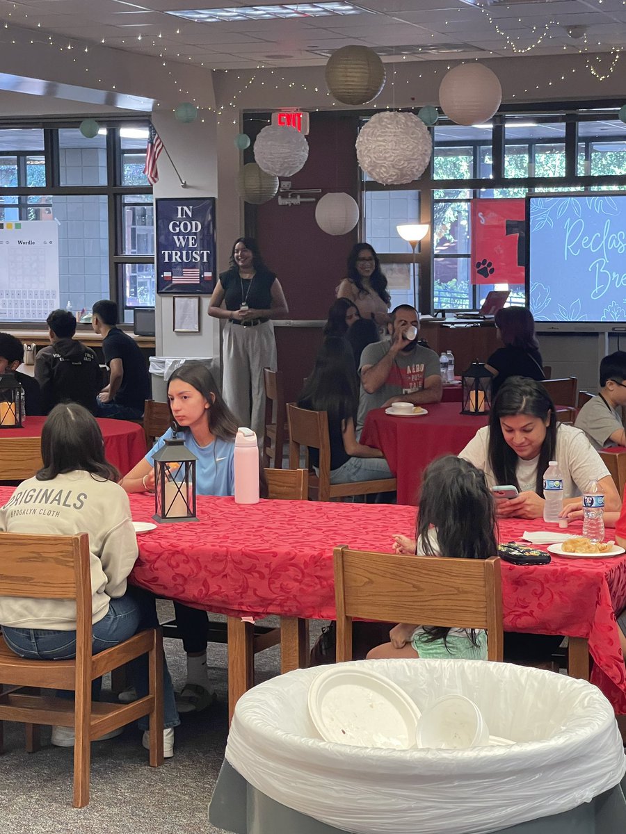 loboestep's tweet photo. @TISDTJHS Celebration Breakfast for Emergent Bilinguals that reclassified ! Very congratulations on a great accomplishment! Great work @TISD_MrG @mrssilvas_esl, Giselle Reyes and Diana Herbst on putting up such a great event.@tisdmulti #destinationexcellence https://t.co/Lhe52o8gYj