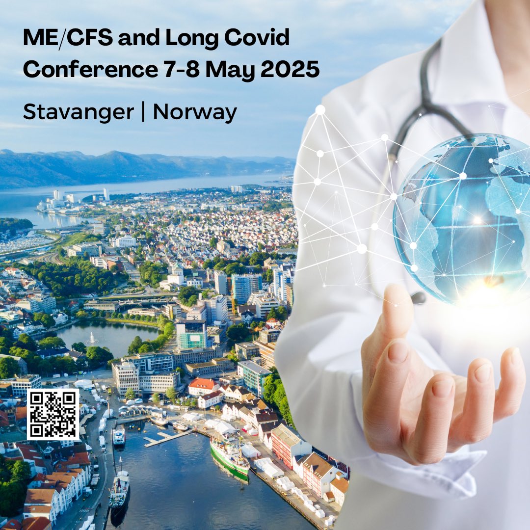 LenaFoxfoot's tweet photo. Tidenes mest omfattende ME-konferanse i Norge 7-8. mai 2025! Forskere fra 6 land foreleser om ME og Long Covid.

Utdanningspoeng for helsepersonell. Meld på!

https://t.co/BOsRgobuOq https://t.co/5aOtx11gPH