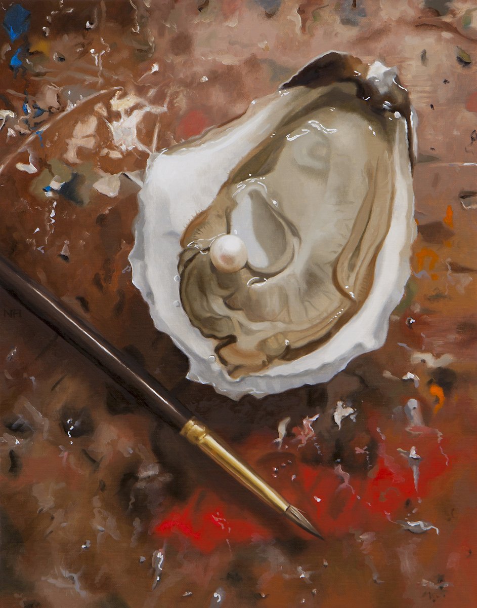 WomensArtCenter's tweet photo. How do you like your #oysters real or imagined? Indulge in both today, 5-7pm! Join us for an oyster tasting with fresh oysters from Shellworks while enjoy our scrumptious #exhibition, "Feast-A Still Life". 2418 Main St, #Bridgehampton. #art #hamptons #fridaynight #Shellworks https://t.co/RivEI74WZh