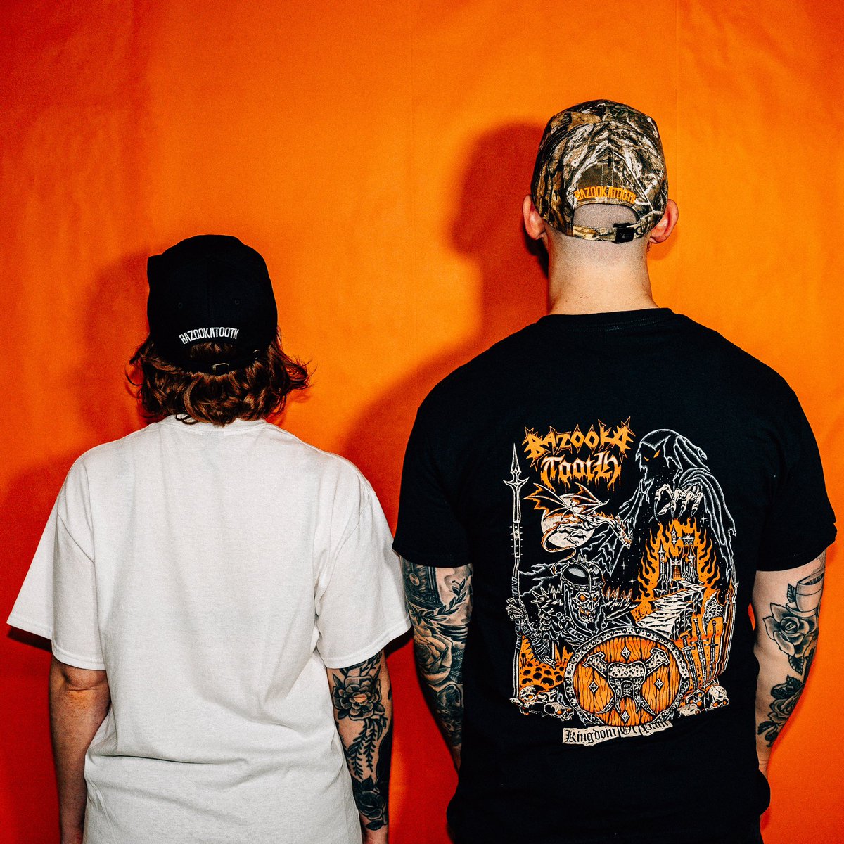 BazookatoothTN's tweet photo. Unfortunately the remaining dates of the Hoods / Southpaw tour have been cancelled, so no show tonight...

HOWEVER. Spicy new hats just arrived courtesy of @dsfprecords that are up on our bandcamp today 😎

GIT AFTER IT ⬇️⬇️⬇️ 💅✨ https://t.co/C0xI9ngmp1
