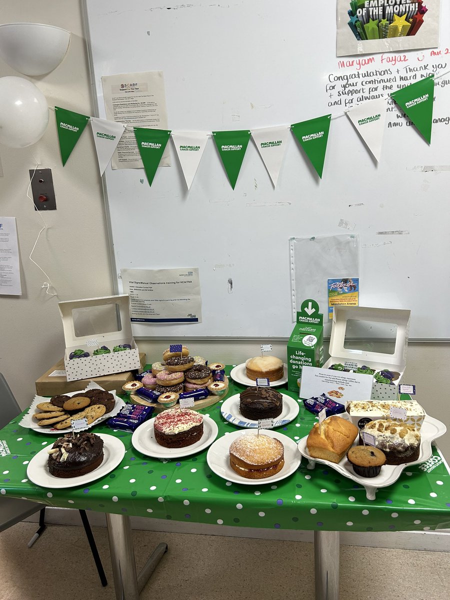 Great morning raising money for a fantastic charity <a href="/macmillancancer/">Macmillan Cancer Support</a>  ☕️ 🎂 <a href="/TownPamela/">Pamela Town</a> <a href="/lauren_rets/">Lauren Retnam</a> <a href="/lisamforshaw67/">Lisa Forshaw</a> <a href="/Ah83Sarah/">Sarah AH</a>