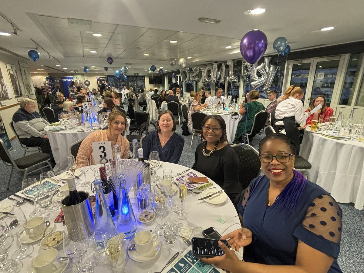 <a href="/Moorfields/">Moorfields Eye Hospital NHS Foundation Trust</a> superstar <a href="/NicolaDunlop13/">Dr Nicola Dunlop</a> at the <a href="/DystoniaUK/">Dystonia UK</a> Awards 2024….

Ably supported by the #MoorfieldsSuperStars… 
#IntoResearch