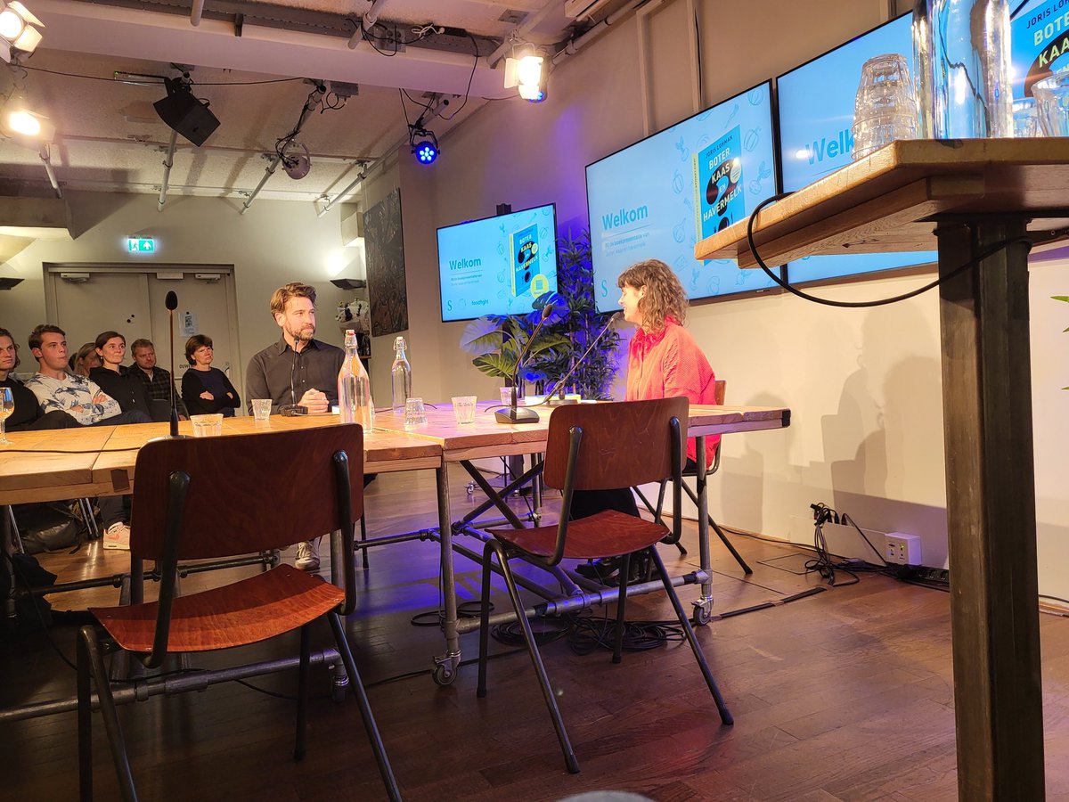 Boter Kaas en Havermelk, <a href="/JorisLohman/">Joris Lohman</a> presenteert zijn boek aan de wereld in <a href="/De_Zwijger/">Pakhuis de Zwijger</a> 
Erg benieuwd!