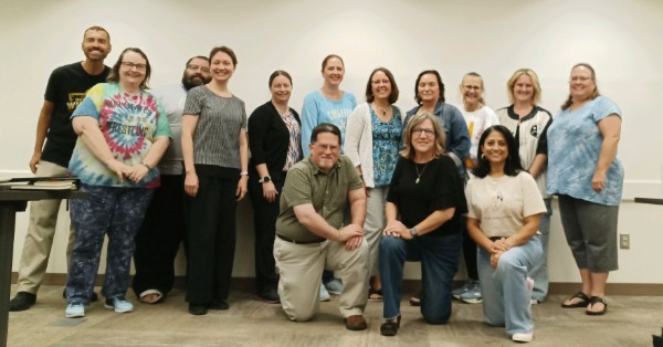 #MIDTESOL Board meeting last night. Thanks to our #volunteers for their service on the board!