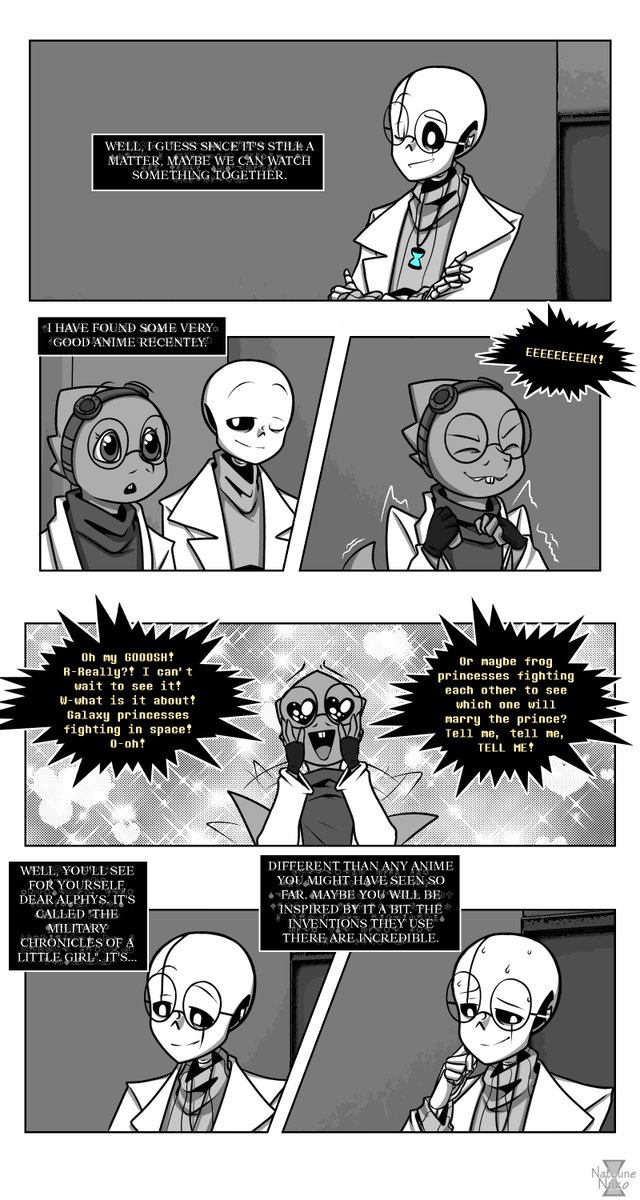natsunenuko's tweet photo. #undertale #refusetale #undertaleAU好きさんと繋がりたい #undertaleAU #undertalecomic #webtoons
Happiness is part of who we are. Joy is the feeling
Undertale © Toby Fox
REFUSETale © NatsuneNuko https://t.co/1rjg2JDo41
