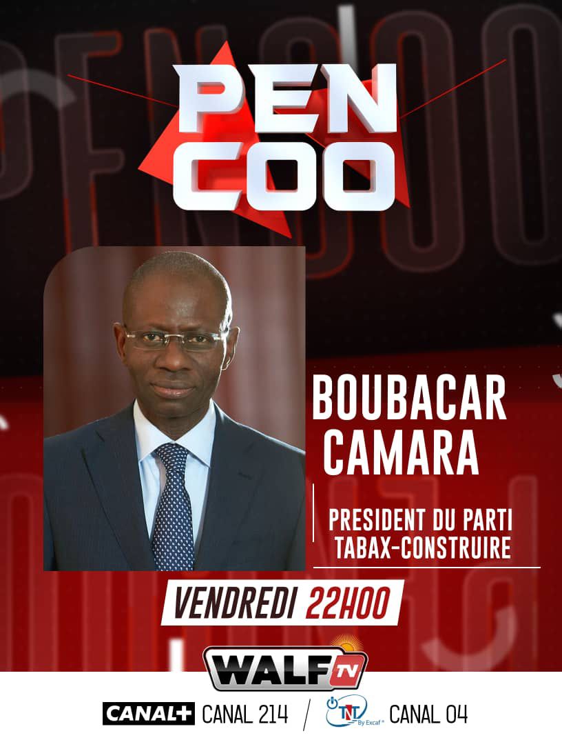 Boubacarcamou's tweet photo. Cher réseau,
Boubacar Camara Kamâh, Président du parti TABAX-CONSTRUIRE est sur #walfadjiri dans l’émission #Pencoo de vendredi 27 Sept 2024 à partir de 22h00 GMT.
#BoubacarCamara #TabaxConstruire #Senegal #Politique #TABAX #legislative2024 https://t.co/3X85Bi1LSo