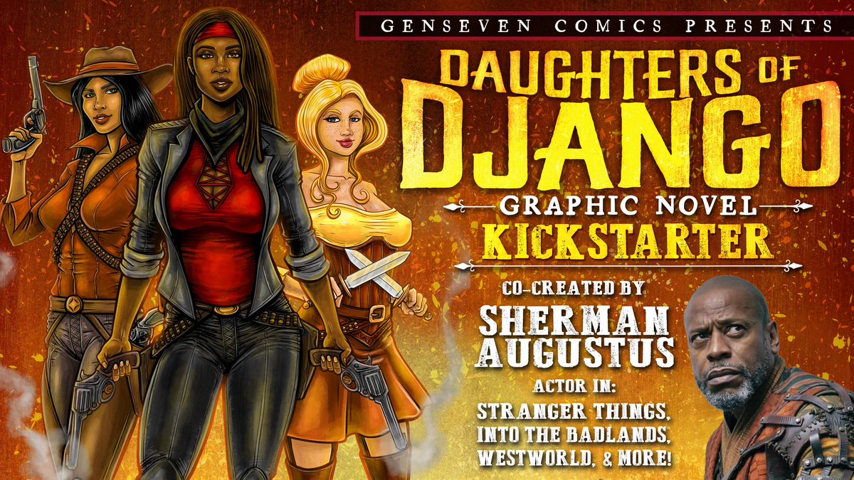 Coming to <a href="/Kickstarter/">Kickstarter</a>, Co-Created by Hollywood actor and former NFL player <a href="/ShermanAugustu2/">Sherman Augustus</a> and a bunch more amazing creators including myself. Email sign up for alert when it drops, which will be soon! SHARE THIS! kickstarter.com/projects/gense…