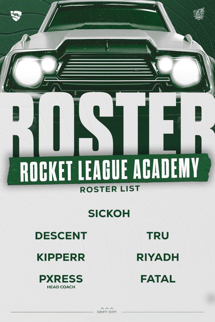 You've already seen them making moves 👀 Time to introduce #SaintsRL Academy! 

📋<a href="/iampxress/">pxress</a>
🦅@NoahOlauson 
🦅@KipperrRL 
🦅<a href="/riyadhrl/">Riyadh</a>
🦅<a href="/Descent_RL/">Descents</a>
🦅<a href="/trucrdbl/">tru</a> 
🦅@sickoh_