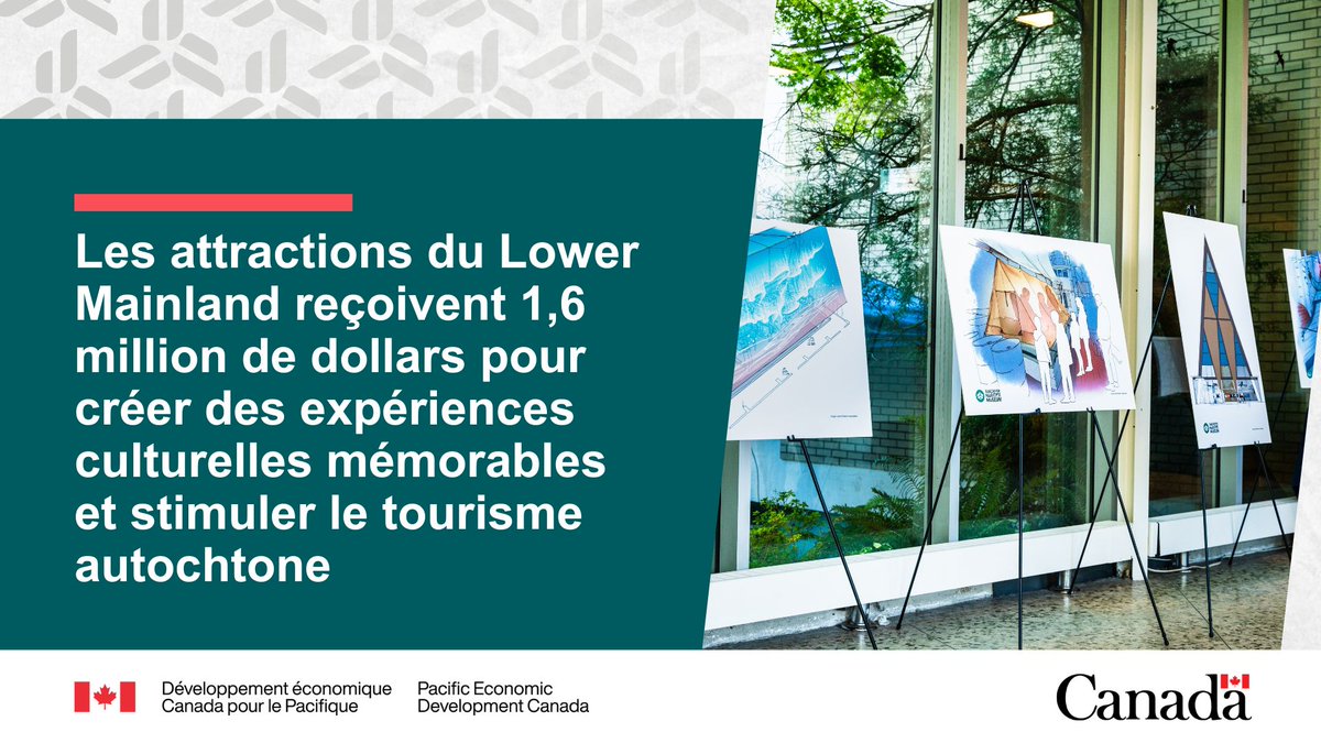 Développement économique Canada pour le Pacifique (@pacificanfr) on Twitter photo 📣 1,6 M$ pour 7 organisations du Lower Mainland comme <a href="/vanmaritime/">Vancouver Maritime Museum</a>, <a href="/VIFFest/">Vancouver International Film Festival</a> et <a href="/IndigenousBC/">Indigenous Tourism BC</a> 📣
🧡 célébrer les communautés autochtones
👨👩👦👦 créer des expériences touristiques
🤝 aider les entreprises
➡️ ow.ly/k36050TxpYc
#JMT2024 #StimulerLaCB 📣 1,6 M$ pour 7 organisations du Lower Mainland comme <a href="/vanmaritime/">Vancouver Maritime Museum</a>, <a href="/VIFFest/">Vancouver International Film Festival</a> et <a href="/IndigenousBC/">Indigenous Tourism BC</a> 📣
🧡 célébrer les communautés autochtones
👨👩👦👦 créer des expériences touristiques
🤝 aider les entreprises
➡️ ow.ly/k36050TxpYc
#JMT2024 #StimulerLaCB