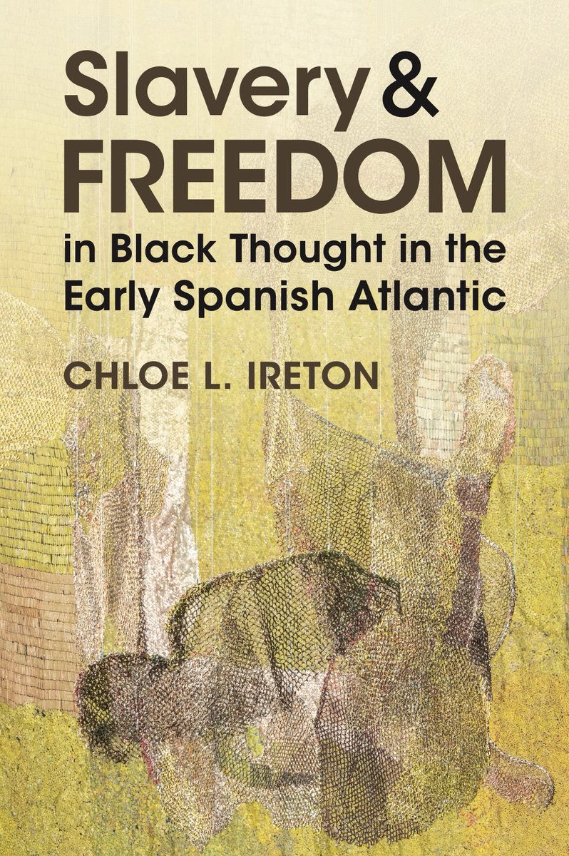 Slavery &amp; Freedom in Black Thought in the Early Spanish Atlantic is coming soon!
I am grateful to so many people, especially:
-esteemed scholars in 🧵for their generous readings of the book
-my editor <a href="/ccancellaro/">Cecelia Cancellaro</a> <a href="/cambUP_History/">Cambridge University Press - History</a> 
&amp; <a href="/elanatsui_art/">El Anatsui</a> for this magnificent artwork /1