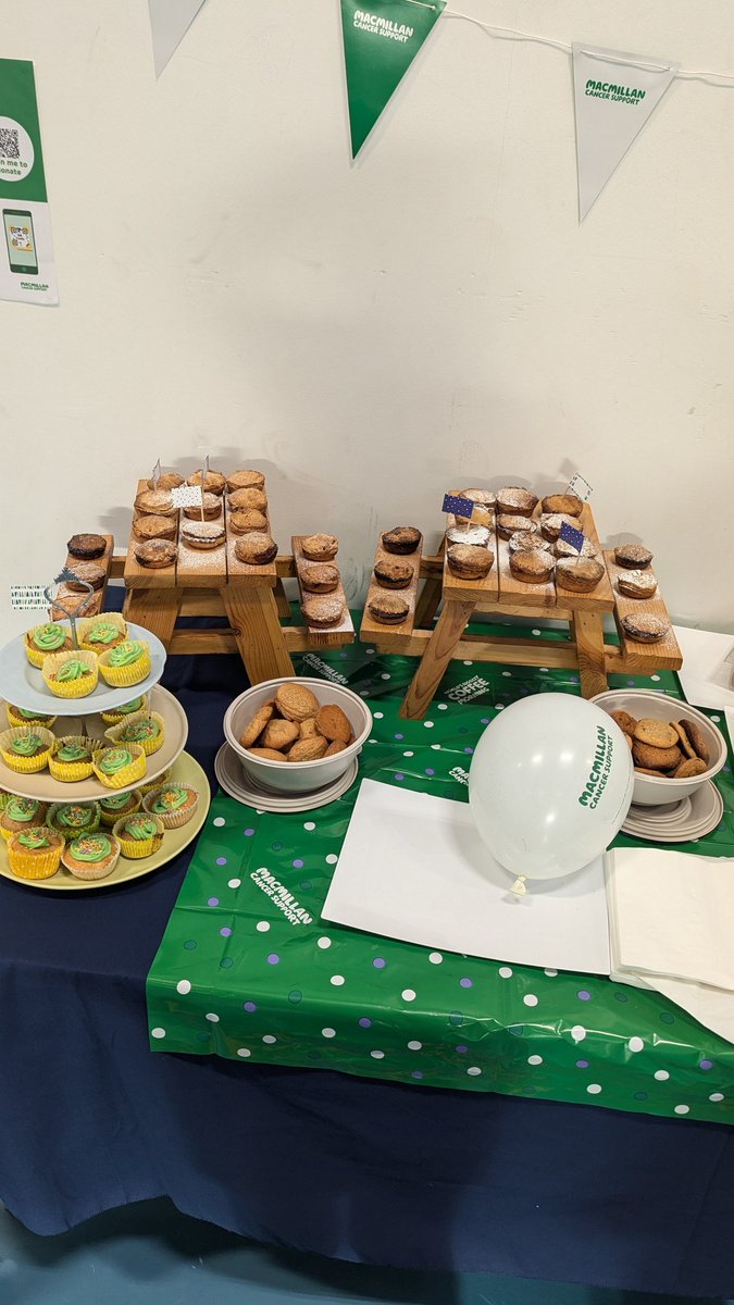 Fantastic to see our food students create some sweet treats for the school <a href="/macmillancancer/">Macmillan Cancer Support</a> coffee morning today! 🍰🥧 Wonderful effort from all involved 😀