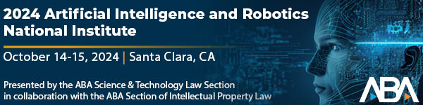 ABA SciTech (@abascitech) on Twitter photo AI laws and regulations are evolving rapidly. Dive into the latest at the ABA AI & Robotics National Institute, Oct 14-15 in Santa Clara, CA. Register today: ambar.org/ai2024 AI laws and regulations are evolving rapidly. Dive into the latest at the ABA AI & Robotics National Institute, Oct 14-15 in Santa Clara, CA. Register today: ambar.org/ai2024
