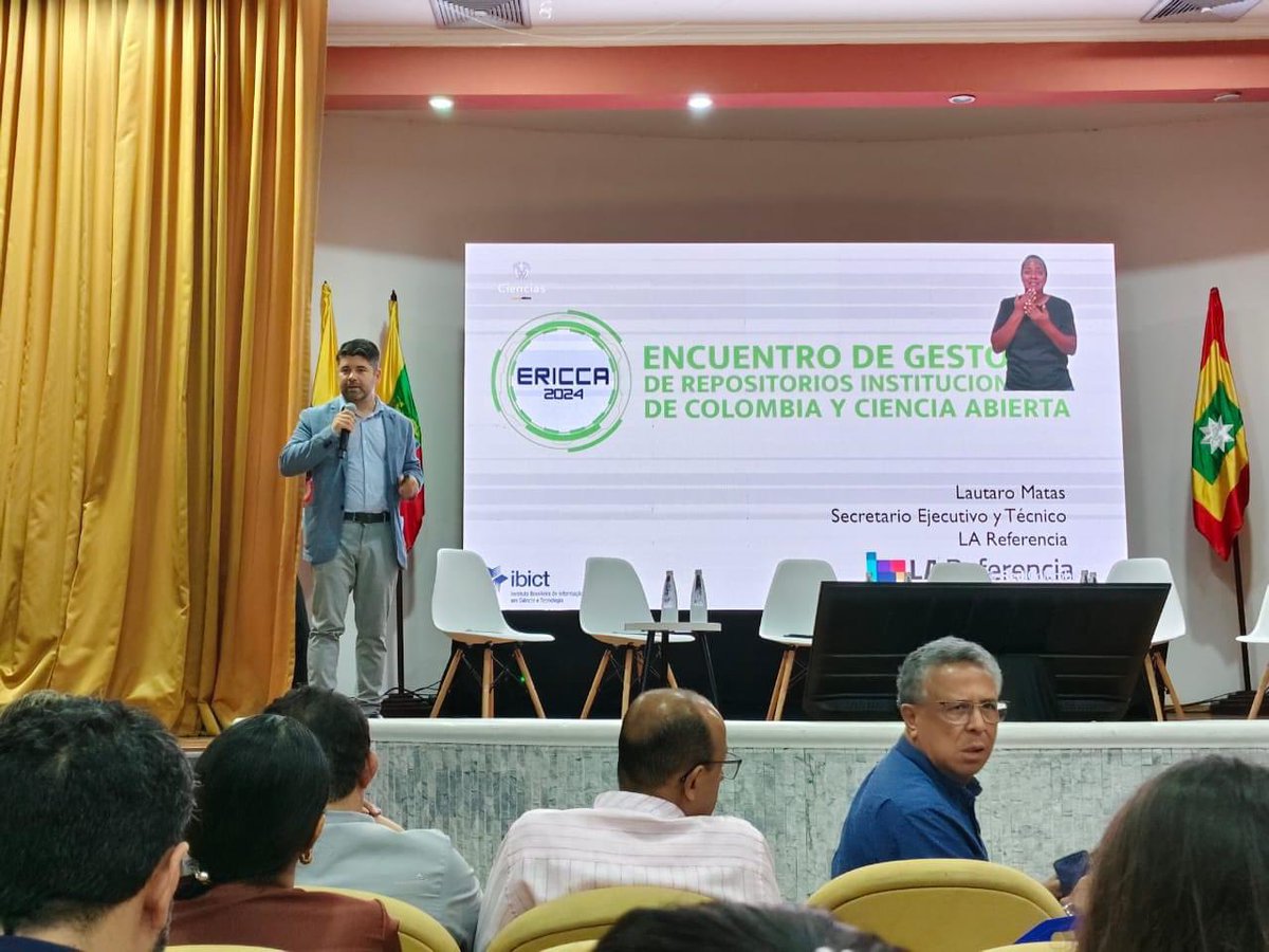 RevMedVet's tweet photo. Estuvimos en el Encuentro de Gestores de Repositorios institucionales de Colombia y de Ciencias abiertas en el que se abordaron temas como las necesidad de promover buenas prácticas en la gestión de datos y en la creación de metadatos que facilita la búsqueda en repositorios. https://t.co/x6F4uSn7pj