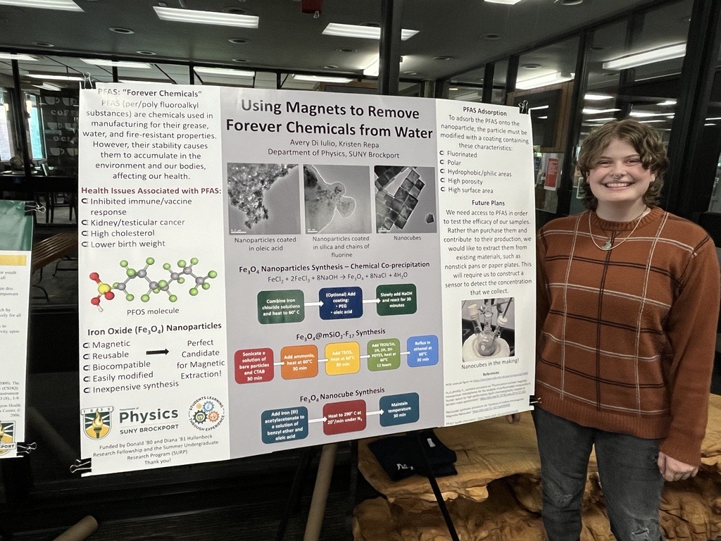 bportphysics's tweet photo. Yesterday, @Brockport students showcased their Summer Undergraduate Research Program work at a poster session. Keep up the good work! https://t.co/meDdLKShEH