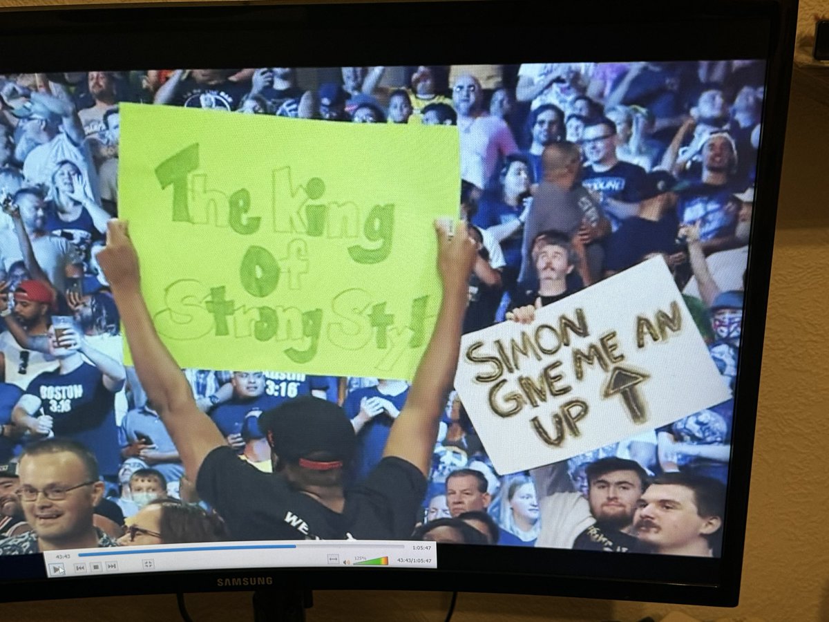 StuartGold666SG's tweet photo. @SimonMiller316 one of your signs made it in to episode 6 of Mr McMahon so, technically, you’re on Netflix!! Congrats 😂😂 https://t.co/f4BZMrvd04