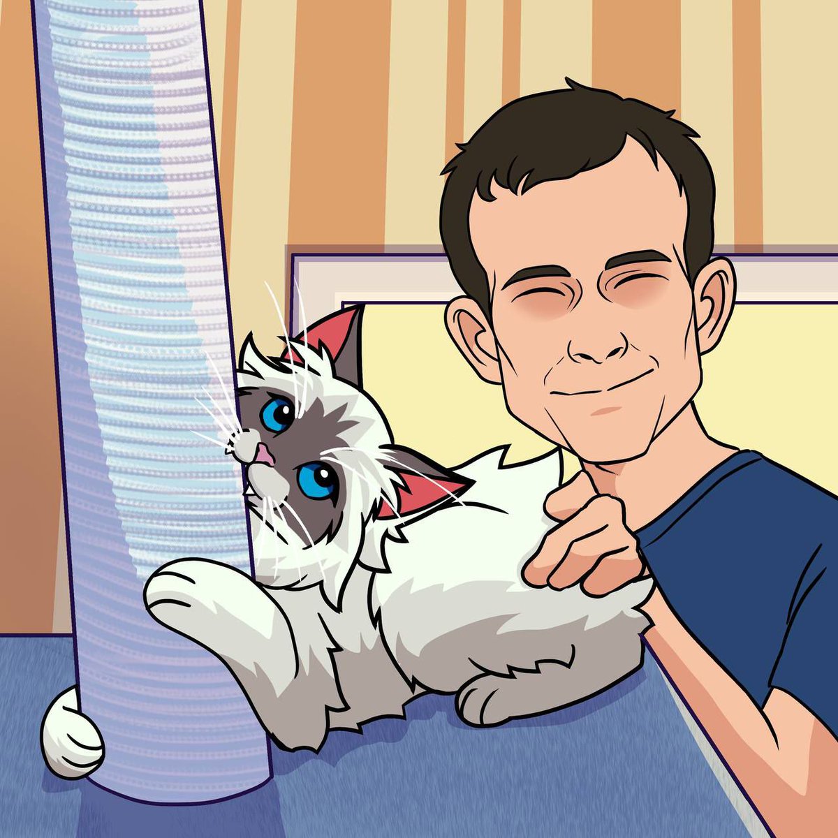 masyaon_eth's tweet photo. We are $MASYA, Vitalik Buterin's one and only cat.

*scratch scratch* https://t.co/dxskU9QJPm