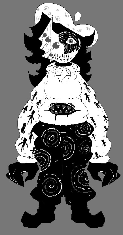 Catjammii's tweet photo. Official Halloween Folly concept design, inspired by Junji Ito's works https://t.co/E4VXZxUsX2