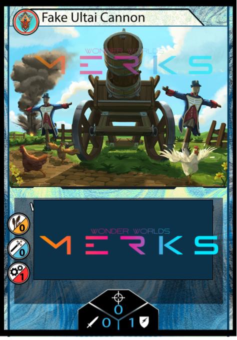 WWMerks's tweet image. Hey all! Sorry for the delay, we have been busy with  own back to school stuff!
We have some #art for you today! This is our "Fake #ultai cannon" It acts as a decoy to draw fire away from your precious #merks. Follow for more updates! #wwmerks #livingwargame #wargames #cardgames