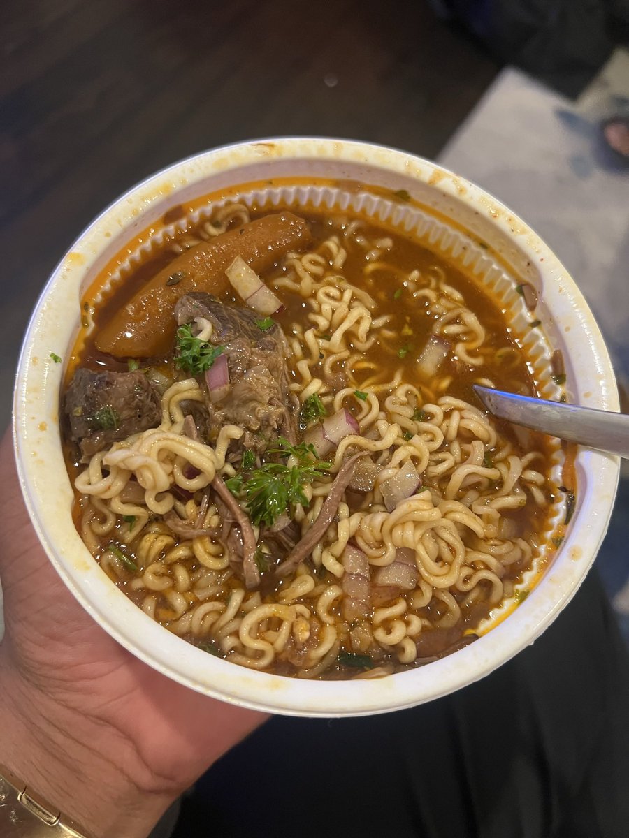 Left over Pot Roast makes the best ramen