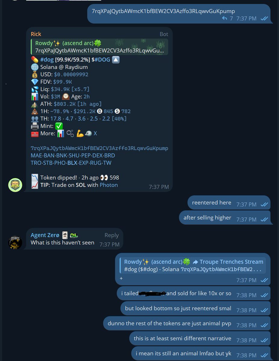 TroupeFTM's tweet image. 100x on #DOG by Chrollo @RowdyCrypto
