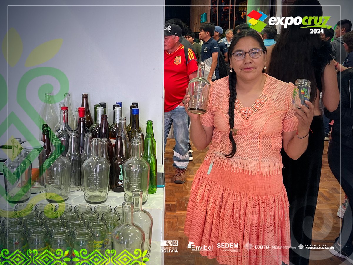 EnvasesB's tweet image. #Expocruz2024 | Aún estas a tiempo de venir a visitarnos y conocer más de nuestra empresa #ENVIBOL.
Estamos en el stand de #SEDEM, Salon Sirionó.
¡Consume lo nuestro! 🇧🇴
🟥#HechoEnBolivia
🟨#UnidosRumboAlBicentenario
🟩#GobiernoDeLaIndustrialización