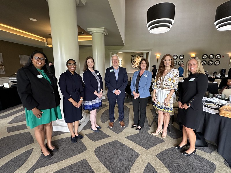 So grateful to Dr. Whitney Raglin Bignall from <a href="/KidsMHF/">The Kids Mental Health Foundation</a>  for leading our discussion on children's mental health, breaking the stigmas surrounding it, and how to start these important conversations. 

Thank you to all who joined us at made this week's #WomenInBusiness luncheon.