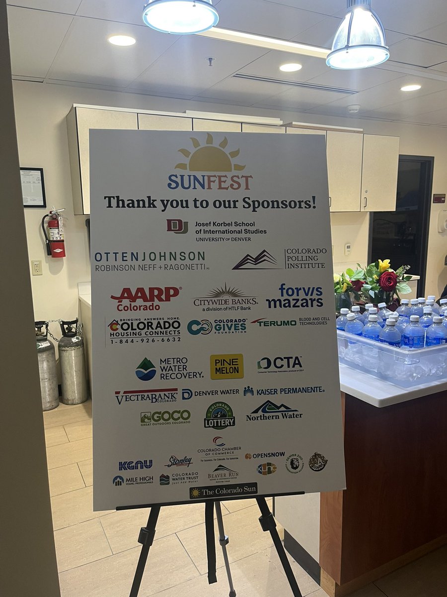 The Colorado Chamber is proud to be a community partner for #SunFest2024 presented by <a href="/ColoradoSun/">The Colorado Sun</a>! Together, we’re committed to a better Colorado.
