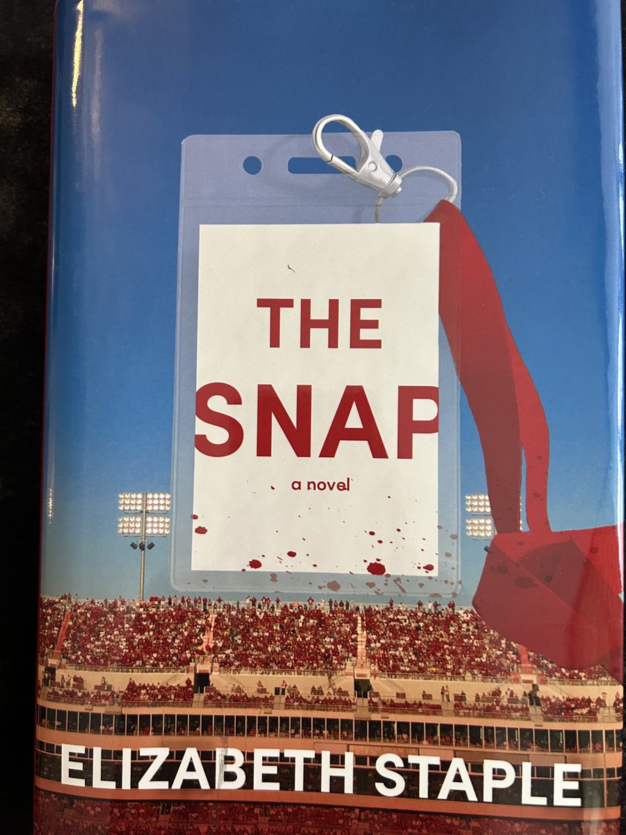 Judy Battista (@judybattista) on Twitter photo Love football? (✅) And thrillers? (✅) It’s a thriller set in the world of football! Loved The Snap, the debut novel by <a href="/RedheadStape/">Elizabeth Staple</a>, who some of us remember from her former life in NFL PR. Read it between games this weekend. Congrats! Love football? (✅) And thrillers? (✅) It’s a thriller set in the world of football! Loved The Snap, the debut novel by <a href="/RedheadStape/">Elizabeth Staple</a>, who some of us remember from her former life in NFL PR. Read it between games this weekend. Congrats!