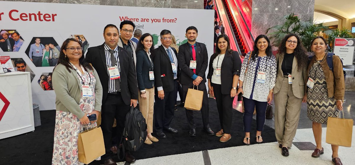 The Momentum has begun
Day 1 #MDSCongress 
So much fun meeting friends &amp; colleagues across the country..