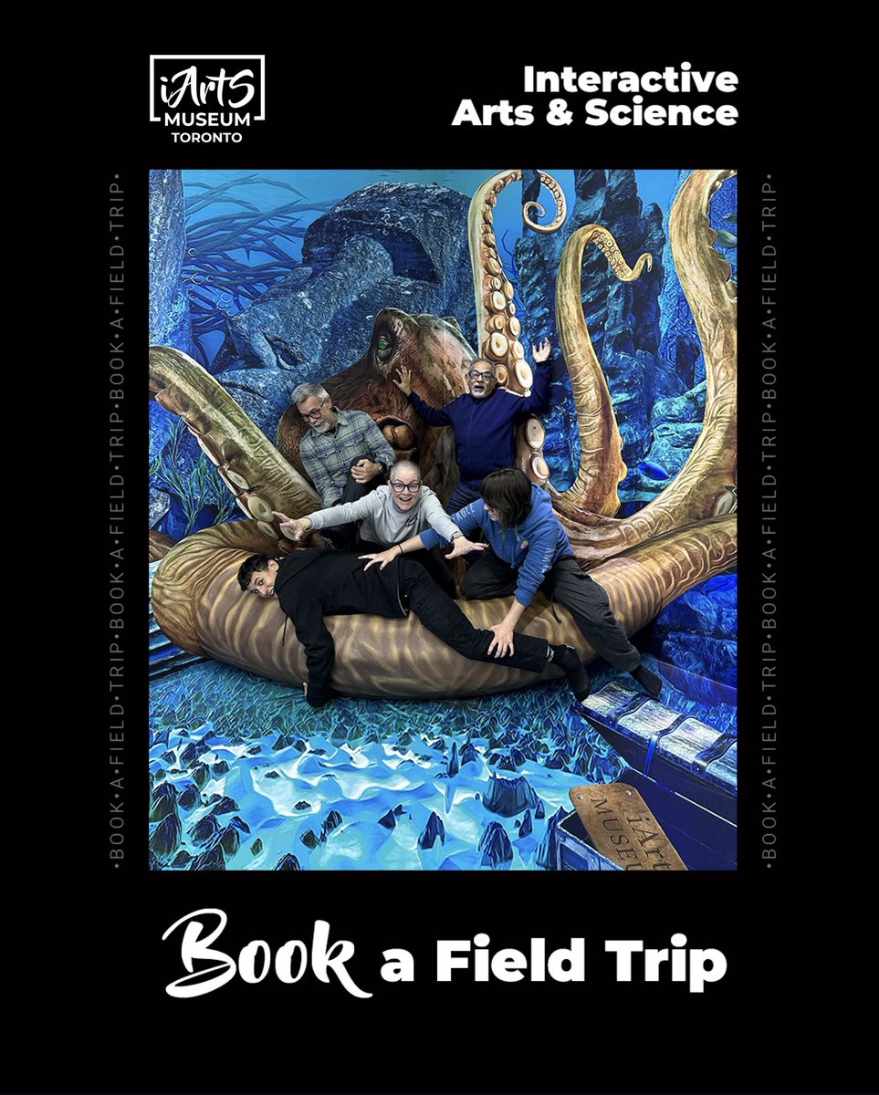 Reservations for our school trips are OPEN! Don’t miss out on the chance to explore and make memories with your students at the #iArtSMuseum!

📅 Book your field trip today: bit.ly/3MF8RVO

#ImmersiveArt
#ToDoToronto