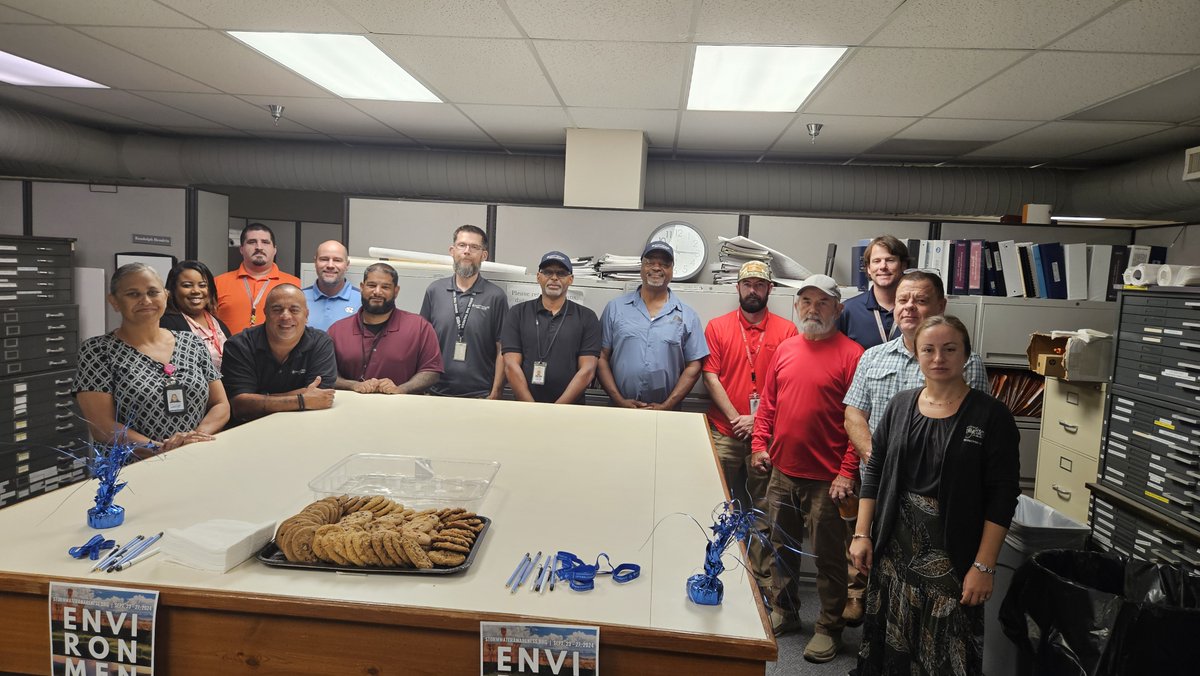 It's Stormwater Awareness Week! Let's take a moment to recognize our dedicated stormwater staff who work tirelessly to keep our city safe. From maintaining drainage systems to educating residents, their efforts help prevent flooding and protect our waterways.