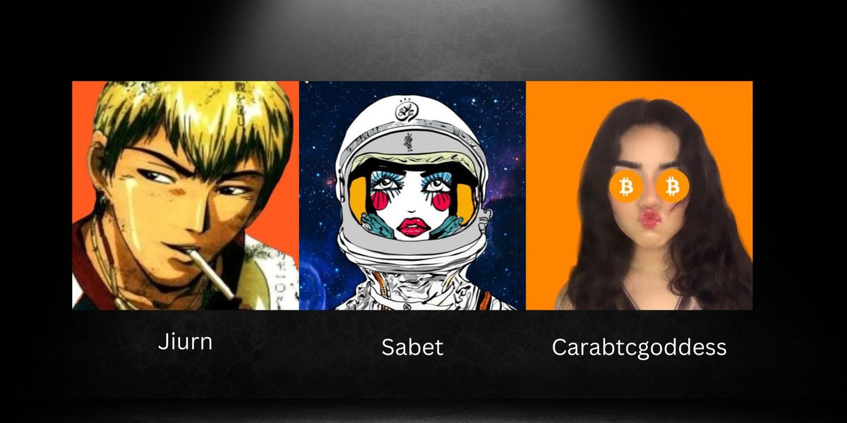 MiniWhales_ai's tweet image. 🔷"Make Your Own Manny" Contest Judges🔷

Have you started creating your Manny yet? 

Can't wait to see the Top 3 Winners Jiurn, Sabet and Cara select! 🐳

🔹Deadline: Sun, Sept 29 11:59pm CST

🔹Check pinned post for details