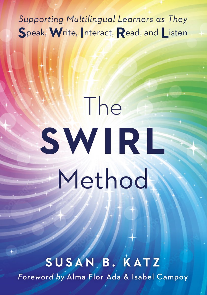 BIG announcement! After publishing 80+ books for children, my first professional book, The SWIRL Method: Supporting Multilingual Learners as they Speak, Write, Interact, Read, and Listen comes out on 1/24/25 with <a href="/SolutionTree/">Solution Tree</a> Pre-order now on <a href="/amazon/">Amazon</a>  amazon.com/SWIRL-Method-S…