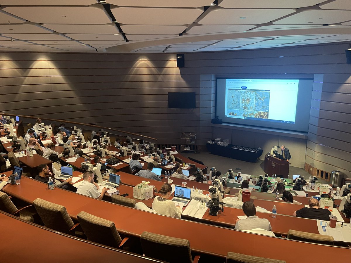 Dr. De Hoog sharing his knowledge with these budding mycologists (yes, pun intended) at the 2nd Annual FDLC/ATLAS course being held at the Mayo Clinic.