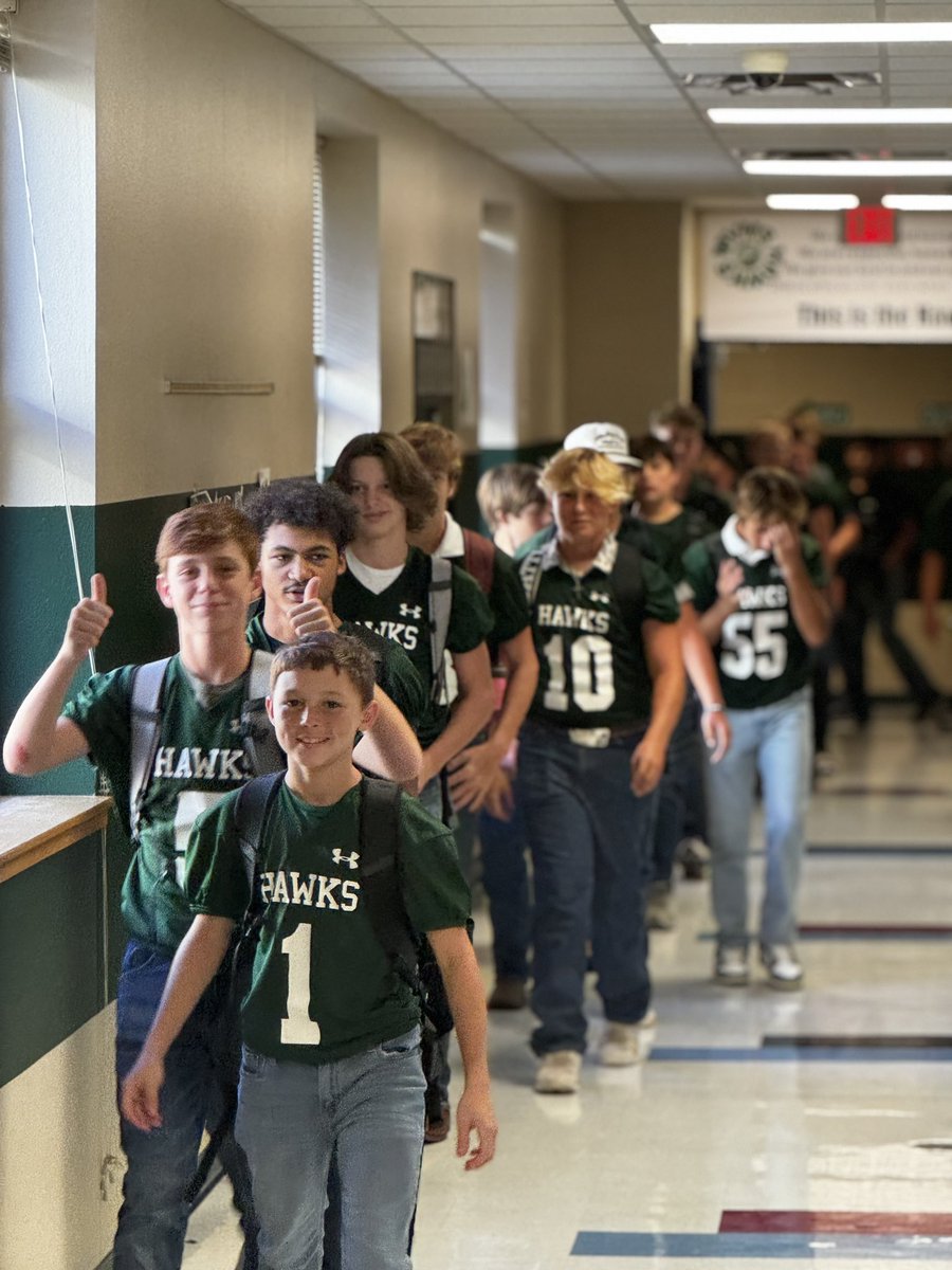 mvms_athletics's tweet photo. Middle School Night last night at Canyon Lake last night was a success!

These hawks can’t wait to continue their success and athletic careers at the Lake! 

Go Hawks

@CLHS_hawks 
@CLHawksFB 
@canyonlakehs 
@MVMS_TheHawkWay 
@girls_mvms 
@CoachSelf5 
@BradManning11 https://t.co/0qAel1H6y6