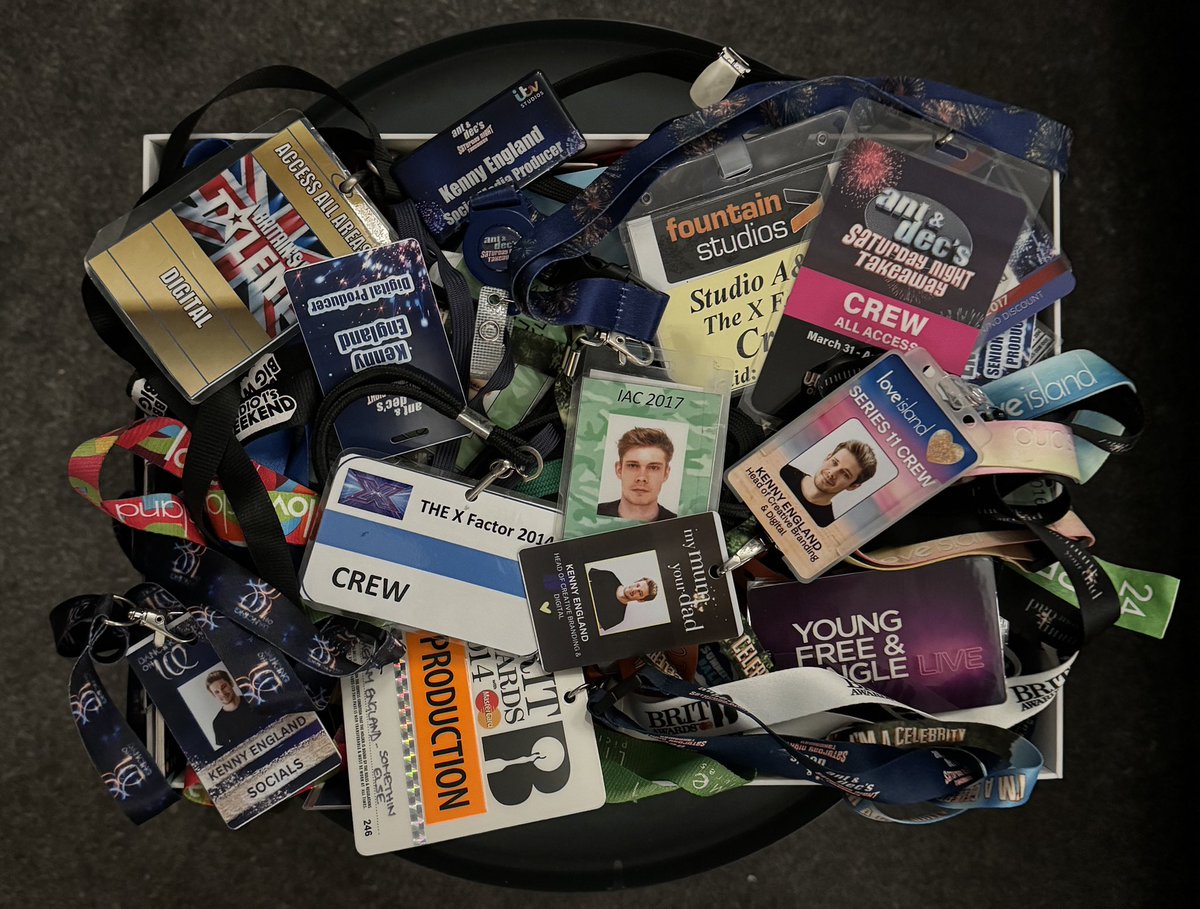 It’s seems crazy to me that today marks my 10 years working in digital for TV. It’s a career I never expected but I’m so pleased I fell into it. 

I’m going to need a bigger box soon for all of the memories!